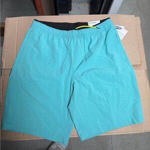 Old Navy Men's Hybrid Shorts in Turquoise